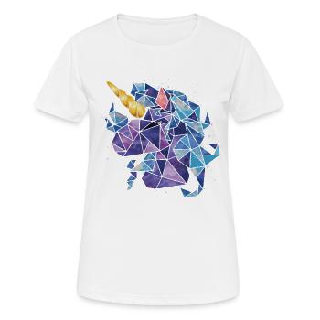 Licorne Luna Chibi Enfant - T-shirt respirant Femme - blanc - Devant - AI Model Female 172 dark (172cm)