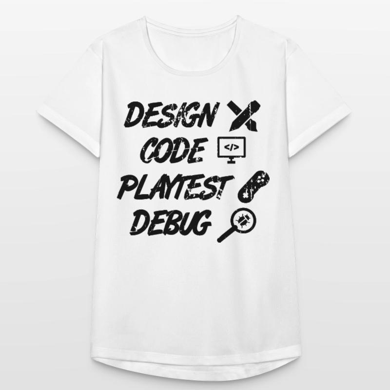 Design Code Playtest Debug Frauen T-Shirt atmungsaktiv