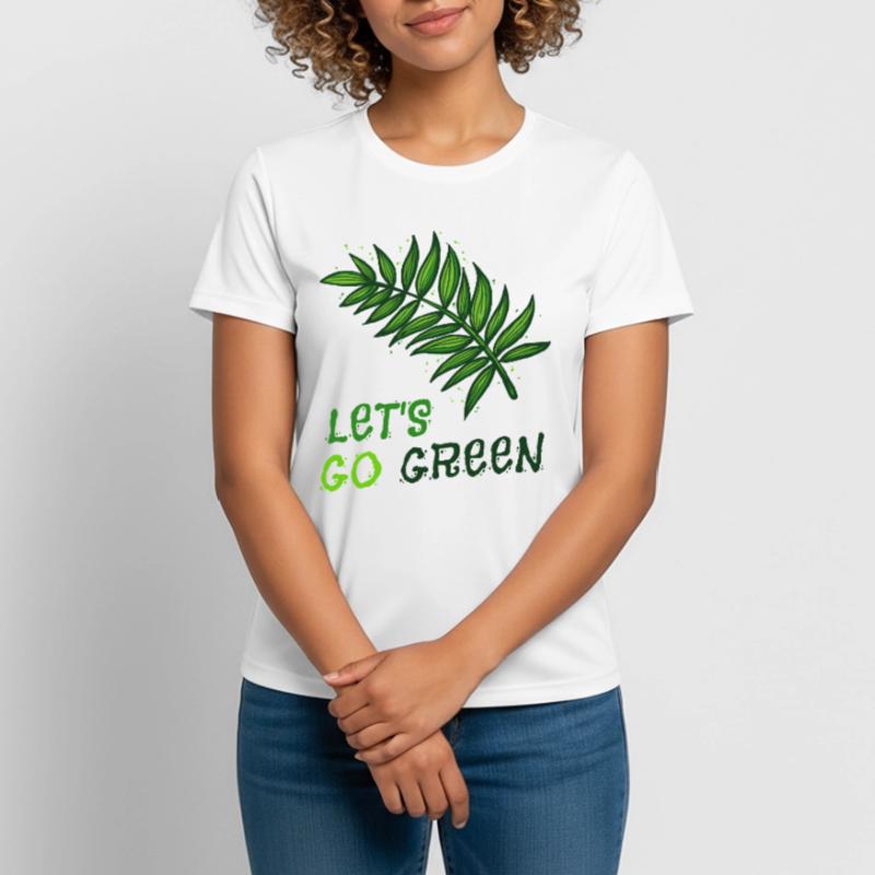 Environment Environmentalist Statement Eco-friendly Women's Breathable T-Shirt