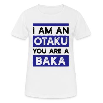 Anime Statement Japan Zeichentrick Manga Comic - Frauen T-Shirt atmungsaktiv - Weiß - Vorne - AI Model Female 172 dark (172cm)