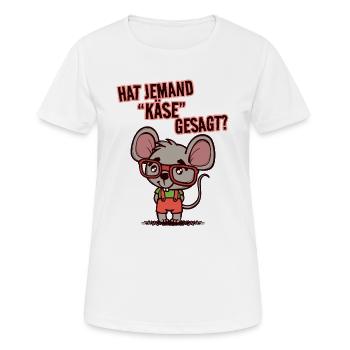 Ratte Statement Haustiere Kuscheltier Heimtier - Frauen T-Shirt atmungsaktiv - Weiß - Vorne - AI Model Female 172 dark (172cm)