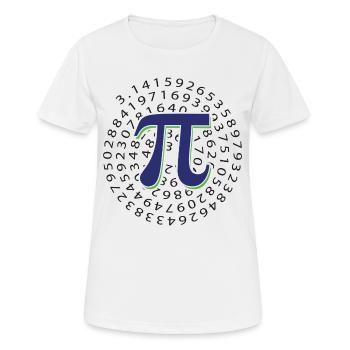 Pi Day - Happy Pi Day - Women's Breathable T-Shirt - white - Front - AI Model Female 172 dark (172cm)