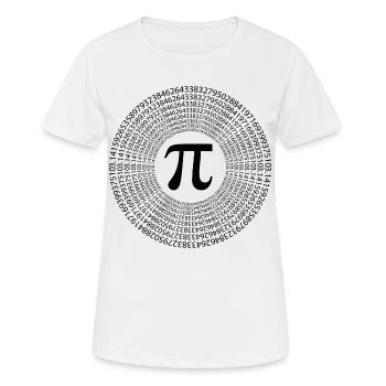 Pi Day - Happy Pi Day - Women's Breathable T-Shirt - white - Front - AI Model Female 172 dark (172cm)