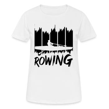 Ramer - T-shirt respirant Femme - blanc - Devant - AI Model Female 172 dark (172cm)