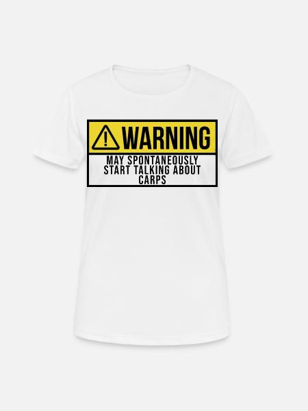 Carp Carp Carp - Women's Breathable T-Shirt - white