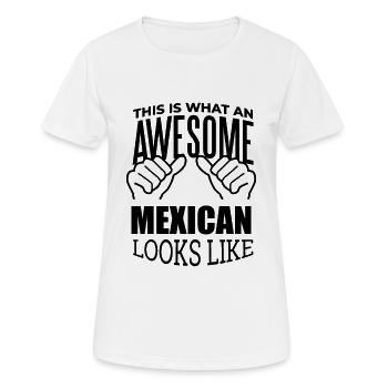 Mexico - Women's Breathable T-Shirt - white - Front - AI Model Female 172 dark (172cm)