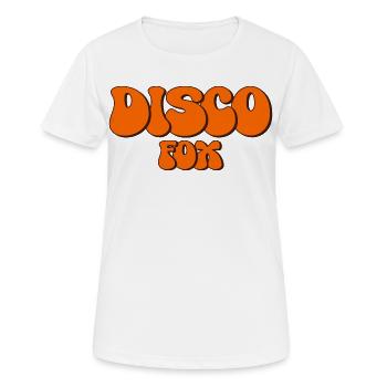 Disco Fox Tanz Tänzer Discothek Discofox tanzen - Frauen T-Shirt atmungsaktiv - Weiß - Vorne - AI Model Female 172 dark (172cm)