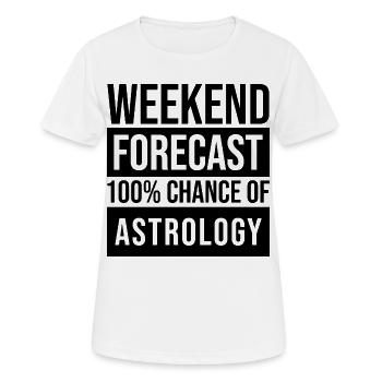 Astrologie Astrologie Astrologie - Frauen T-Shirt atmungsaktiv - Weiß - Vorne - AI Model Female 172 dark (172cm)