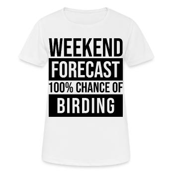 Ornithologue Ornithologue Ornithologue - T-shirt respirant Femme - blanc - Devant - AI Model Female 172 dark (172cm)