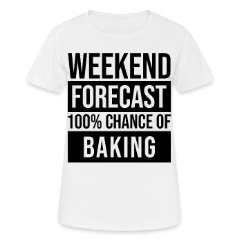 Bakery Bakery Bakery - Women's Breathable T-Shirt - white - Front - AI Model Female 172 dark (172cm)