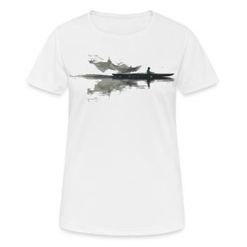 Rower - Women's Breathable T-Shirt - white - Front - AI Model Female 172 dark (172cm)