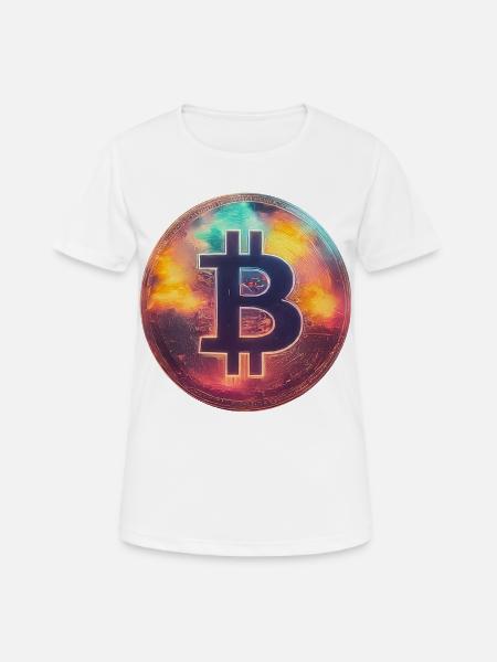 Spectacular Bitcoin - Women's Breathable T-Shirt - white