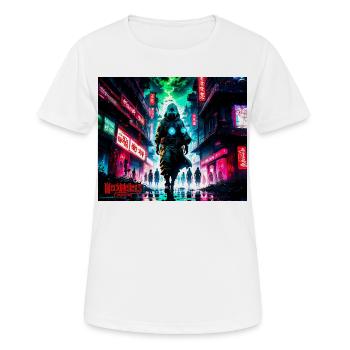 City Apocalyptic - Women's Breathable T-Shirt - white - Front - AI Model Female 172 dark (172cm)