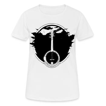 Banjo - T-shirt respirant Femme - blanc - Devant - AI Model Female 172 dark (172cm)