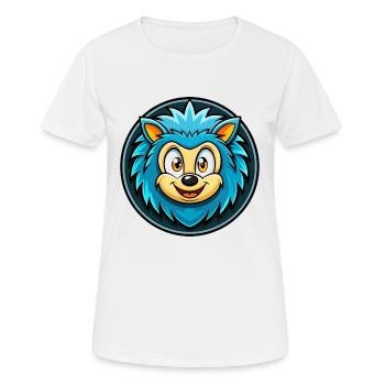 Igel Bunte Kawaii Cartoon Figur Clipart - Frauen T-Shirt atmungsaktiv - Weiß - Vorne - AI Model Female 172 dark (172cm)