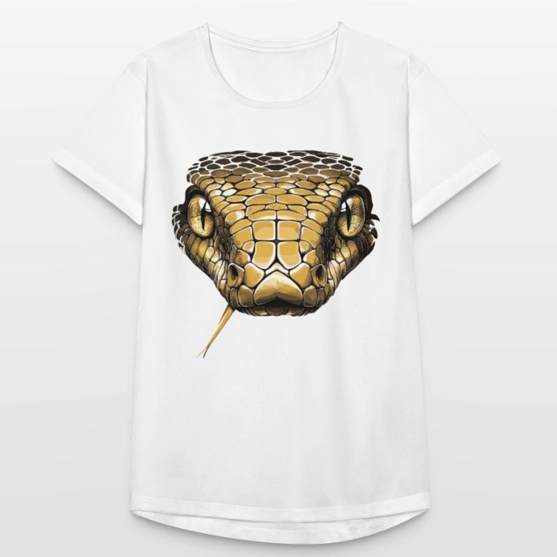 Snake Python Cobra Mamba Rattlesnake Snake Women's Breathable T-Shirt