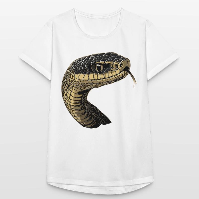 Serpent Python Cobra Mamba Serpent à sonnettes Serpent T-shirt respirant Femme
