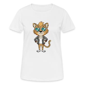 Australian Spotted Mist Funny Cartoon Kawaii Jacke - Women's Breathable T-Shirt - white - Front - AI Model Female 172 dark (172cm)