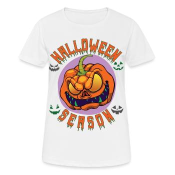 Halloween Season - Women's Breathable T-Shirt - white - Front - AI Model Female 172 dark (172cm)