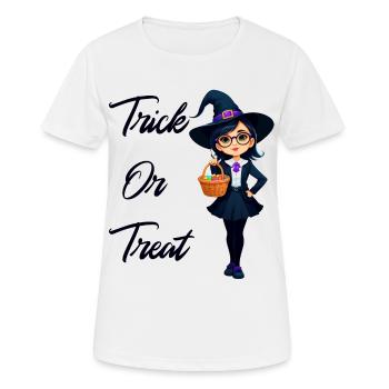 Süßes oder Saures - Frauen T-Shirt atmungsaktiv - Weiß - Vorne - AI Model Female 172 dark (172cm)