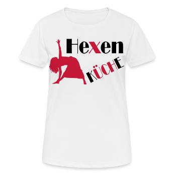 Ingrédients magiques - T-shirt respirant Femme - blanc - Devant - AI Model Female 172 dark (172cm)
