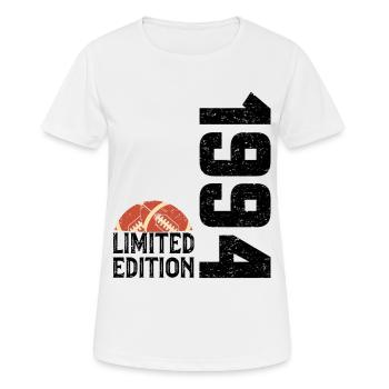 30th Anniversary 1994 Limited Edition Rugby - Women's Breathable T-Shirt - white - Front - AI Model Female 172 dark (172cm)