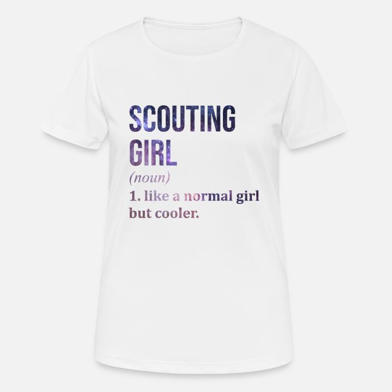 Scout - Women's Breathable T-Shirt - white