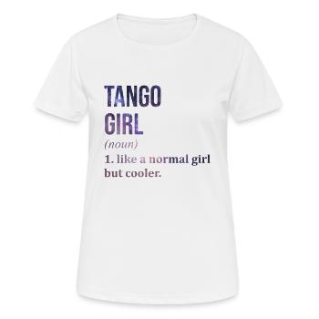 Tango Tango Tango - Frauen T-Shirt atmungsaktiv - Weiß - Vorne - AI Model Female 172 dark (172cm)