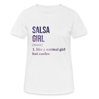 Salsa Salsa Salsa - T-shirt respirant Femme - blanc - Devant - AI Model Female 172 dark (172cm)