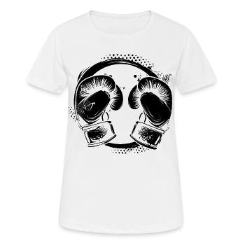 Kickboxing - T-shirt respirant Femme - blanc - Devant - AI Model Female 172 dark (172cm)