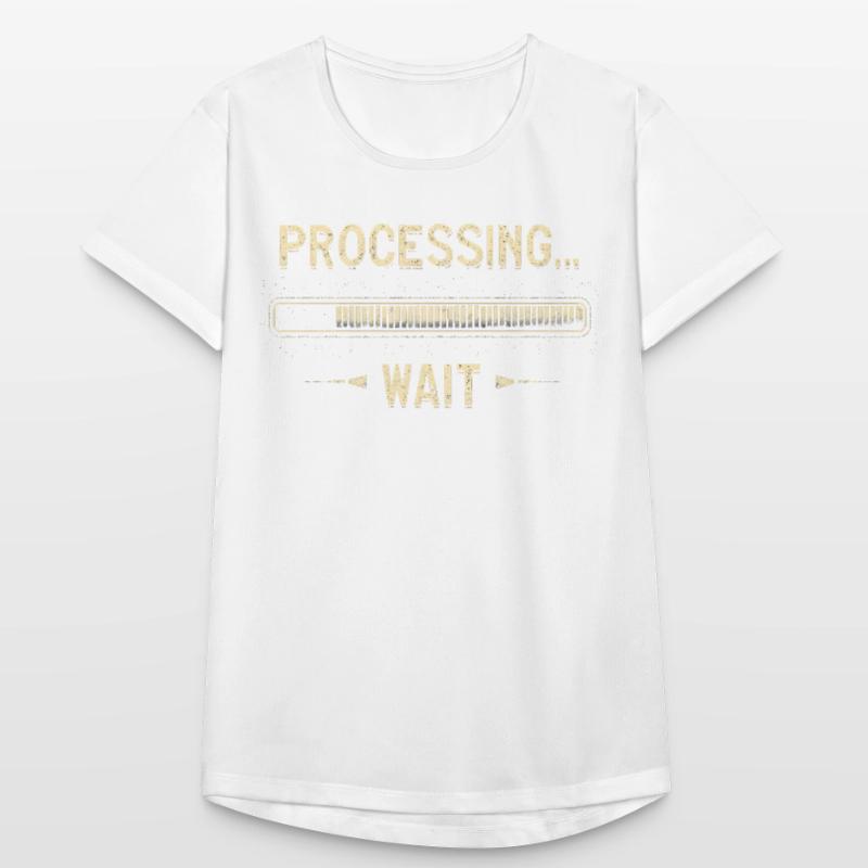 Processing... Please Wait Women's Breathable T-Shirt
