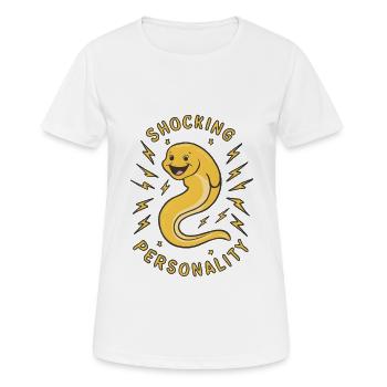 Shocking Personality - Women's Breathable T-Shirt - white - Front - AI Model Female 172 dark (172cm)