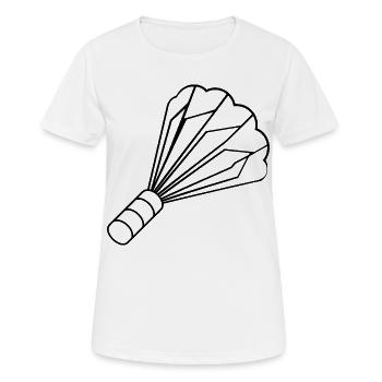 Volant - T-shirt respirant Femme - blanc - Devant - AI Model Female 172 dark (172cm)