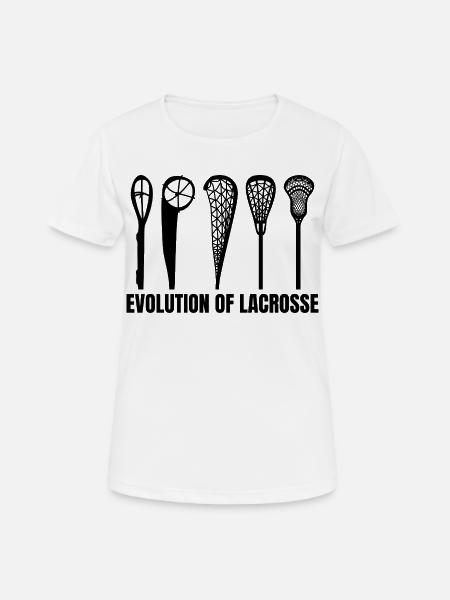 Développement du bâton de crosse - T-shirt respirant Femme - blanc