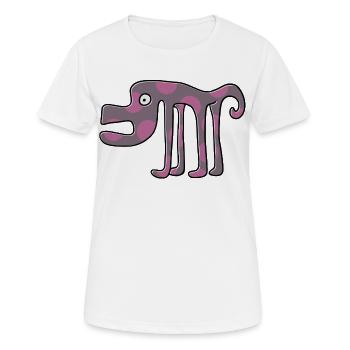 75 1canutus - Women's Breathable T-Shirt - white - Front - AI Model Female 172 dark (172cm)