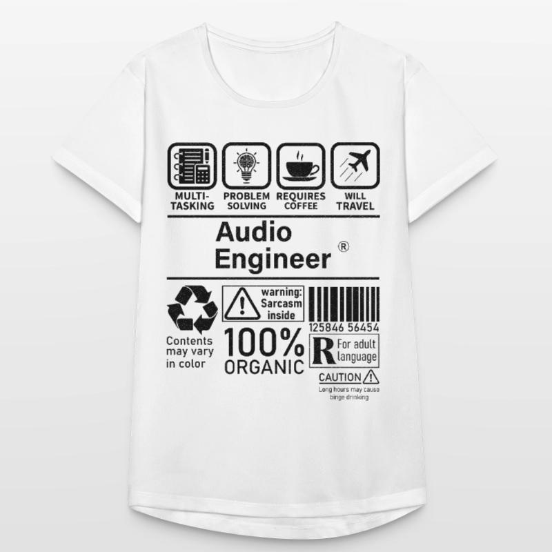 Audio Engineer multi tasking problem solving Frauen T-Shirt atmungsaktiv
