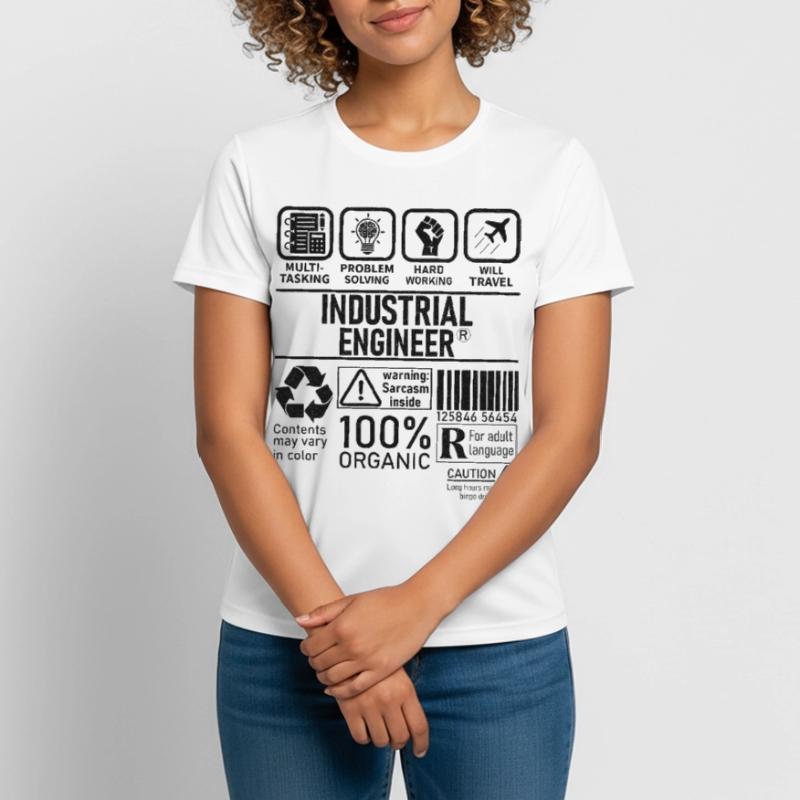 Industrial Engineer multi tasking problem solving Women's Breathable T-Shirt