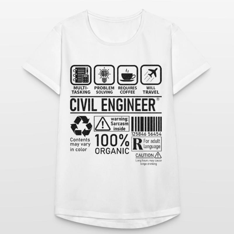 Civil Engineer multi tasking problem solving Frauen T-Shirt atmungsaktiv