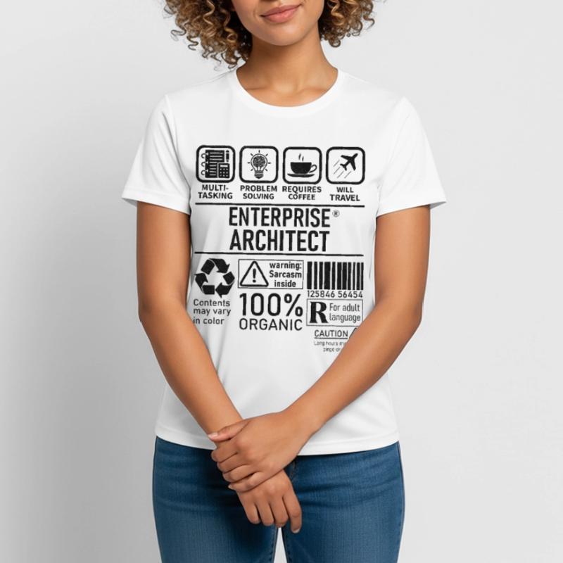 Enterprise Architect multi tasking problem solving Frauen T-Shirt atmungsaktiv