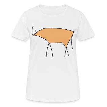 Bull - Women's Breathable T-Shirt - white - Front - AI Model Female 172 dark (172cm)