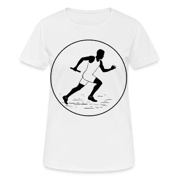 Relay Rush - Women's Breathable T-Shirt - white - Front - AI Model Female 172 dark (172cm)