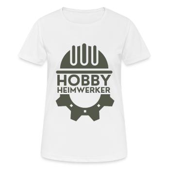 DIY Master – Proud DIY Design - Women's Breathable T-Shirt - white - Front - AI Model Female 172 dark (172cm)