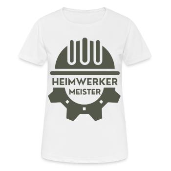 DIY Master – Proud DIY Design - Women's Breathable T-Shirt - white - Front - AI Model Female 172 dark (172cm)