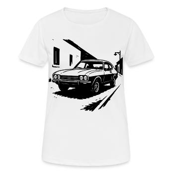 Coupé cult machine - Women's Breathable T-Shirt - white - Front - AI Model Female 172 dark (172cm)