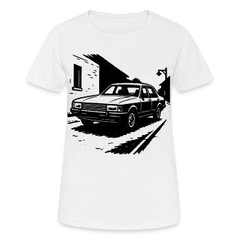 Road Cruiser de luxe - T-shirt respirant Femme - blanc - Devant - AI Model Female 172 dark (172cm)