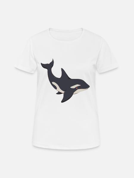 Orque - T-shirt respirant Femme - blanc