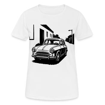 Miracle économique classique - T-shirt respirant Femme - blanc - Devant - AI Model Female 172 dark (172cm)