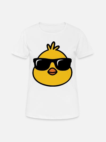 Chick'n'Cool - Women's Breathable T-Shirt - white