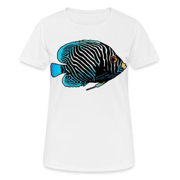 Exotic fish - Women's Breathable T-Shirt - white - Front - AI Model Female 172 dark (172cm)