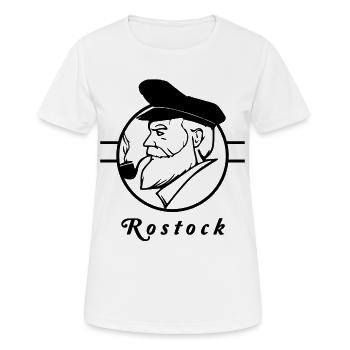 Seaman from Rostock – Nordic Herb - Women's Breathable T-Shirt - white - Front - AI Model Female 172 dark (172cm)
